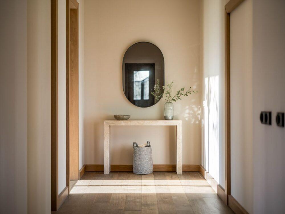 Dekoracyjne lustro hallowe