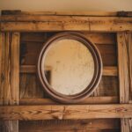 Rustykalne lustro vintage