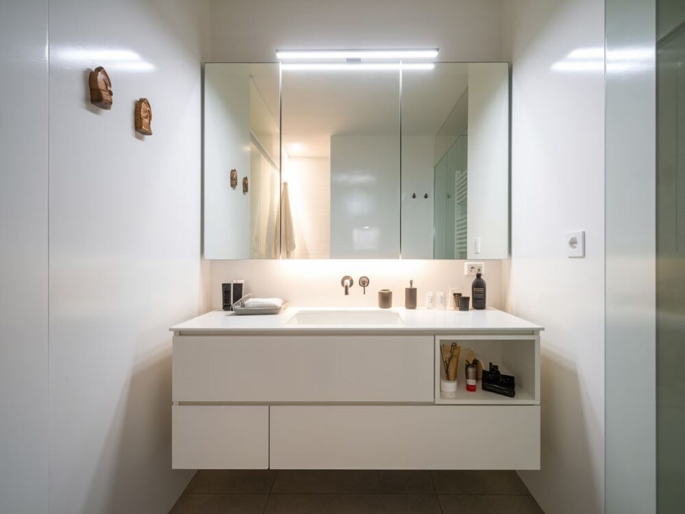 Szafka kuchenna nad umywalką