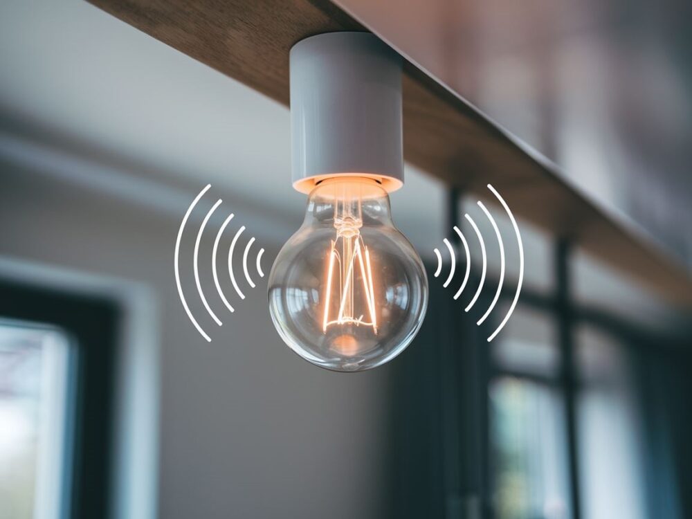 bucząca żarówka LED