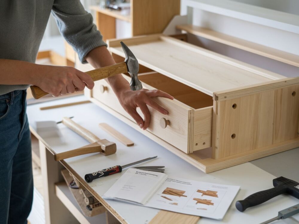 budowa komody krok po kroku