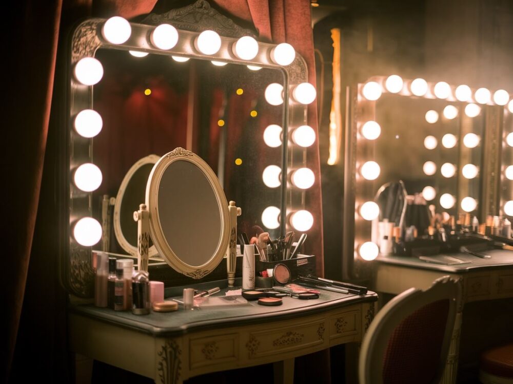 dressing room z kostiumami