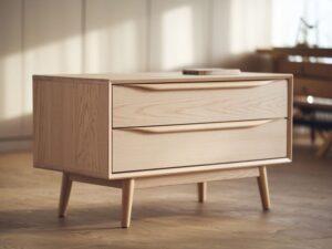 drewniana komoda matowa