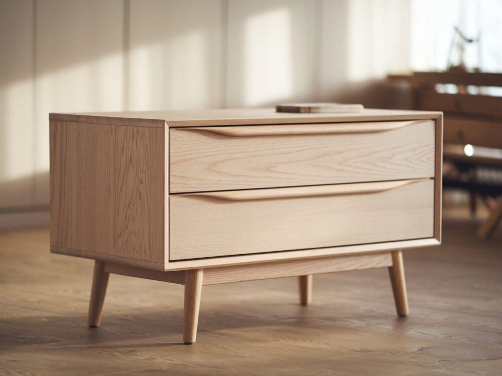 drewniana komoda matowa