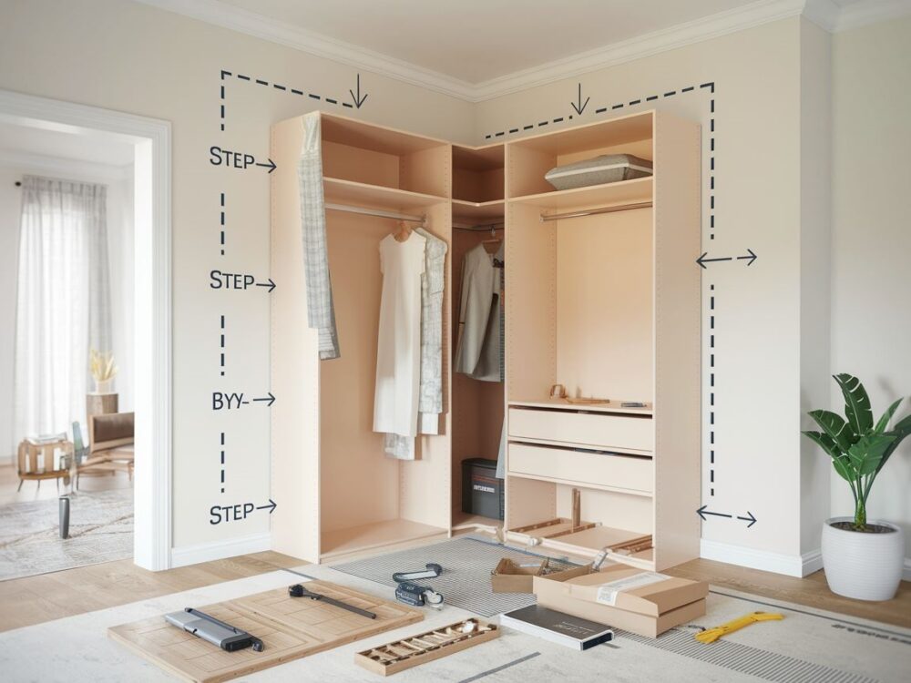 instrukcja montażu szafy