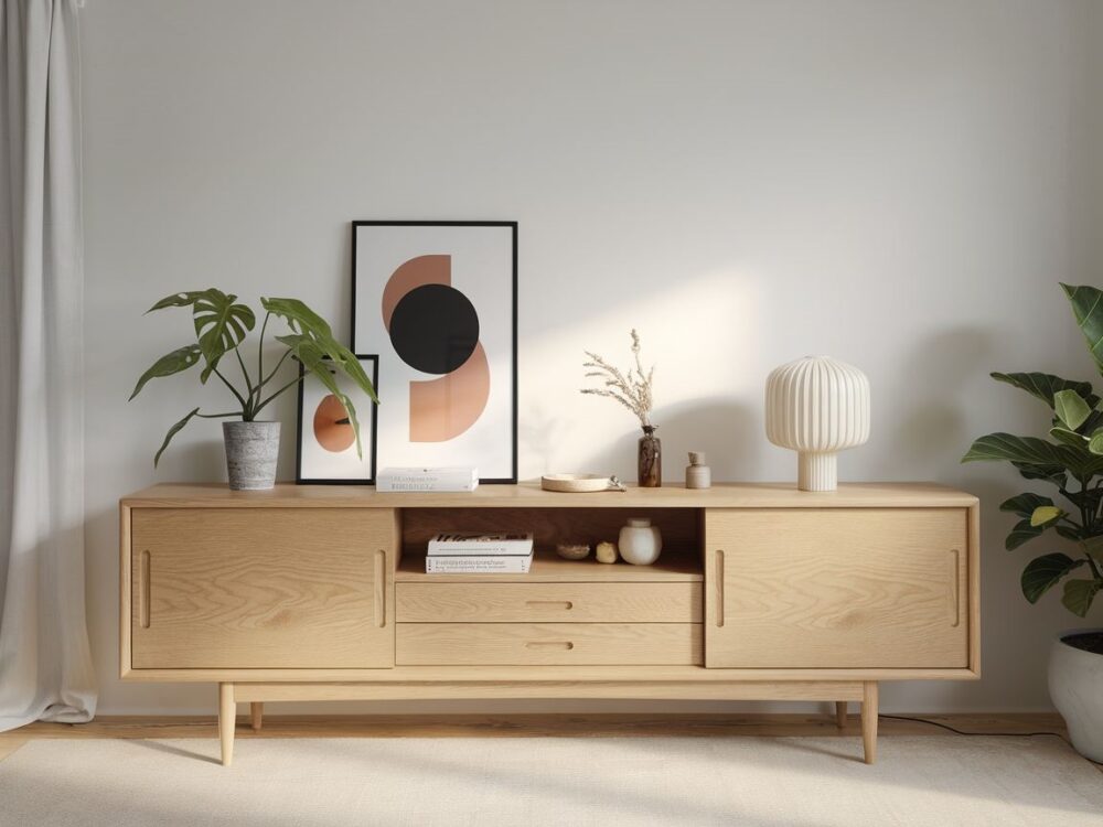 komoda Helvetia w salonie