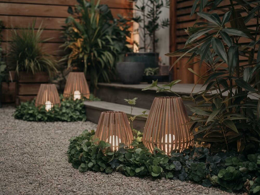 lampy ogrodowe DIY