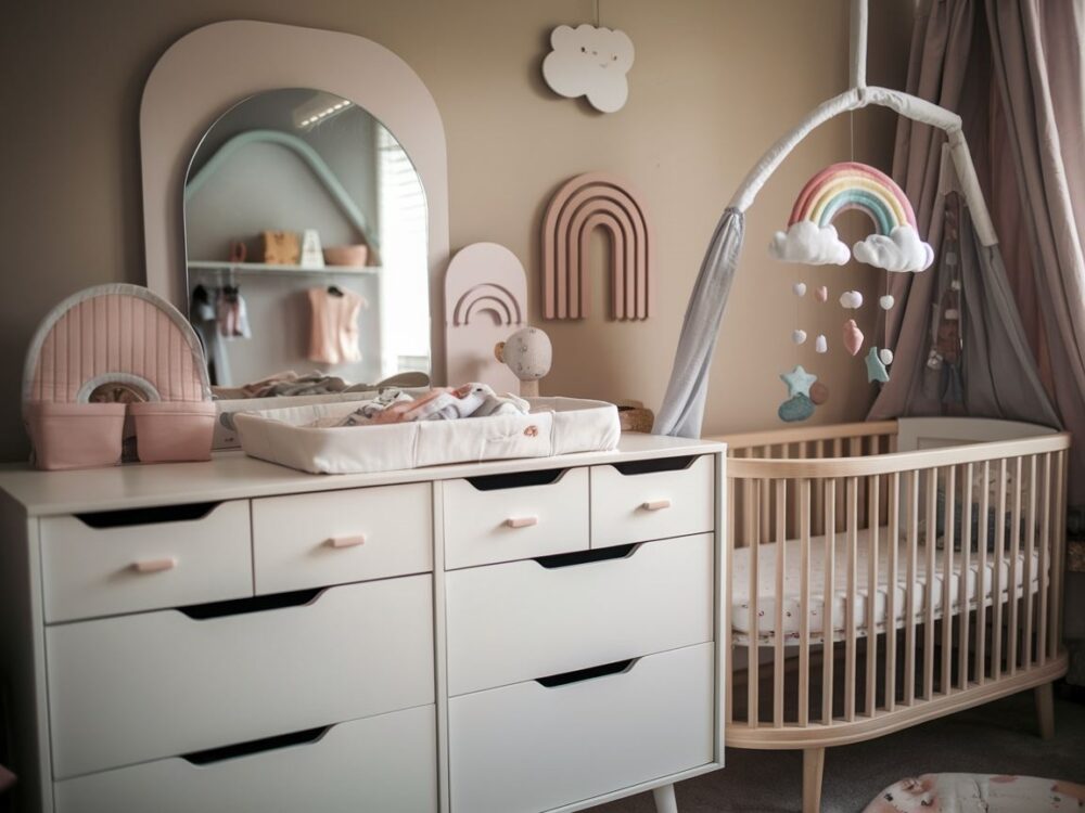 meble do pokoju niemowlaka