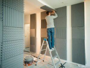 montaż mat wygłuszających