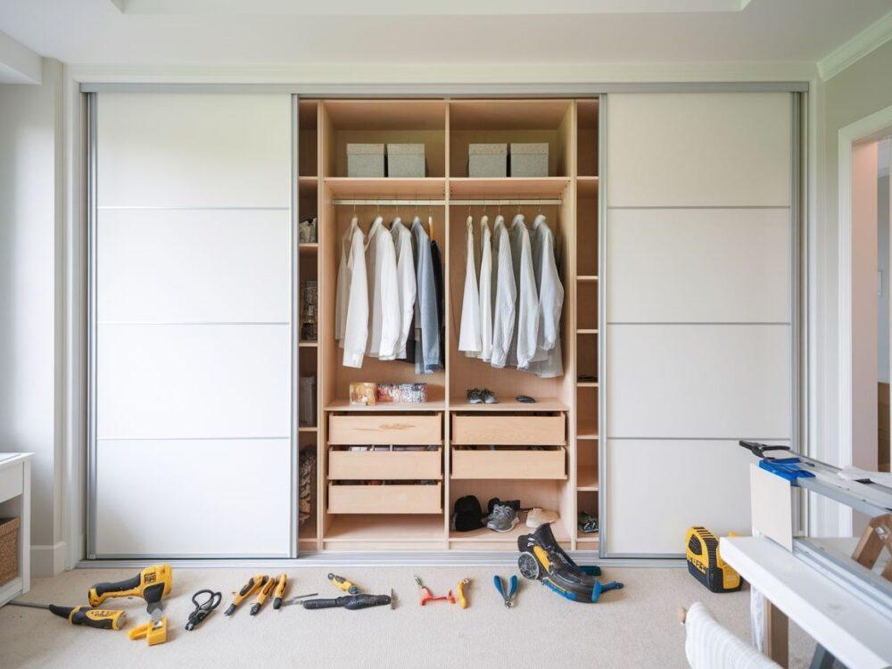 montaż szafy wnękowej