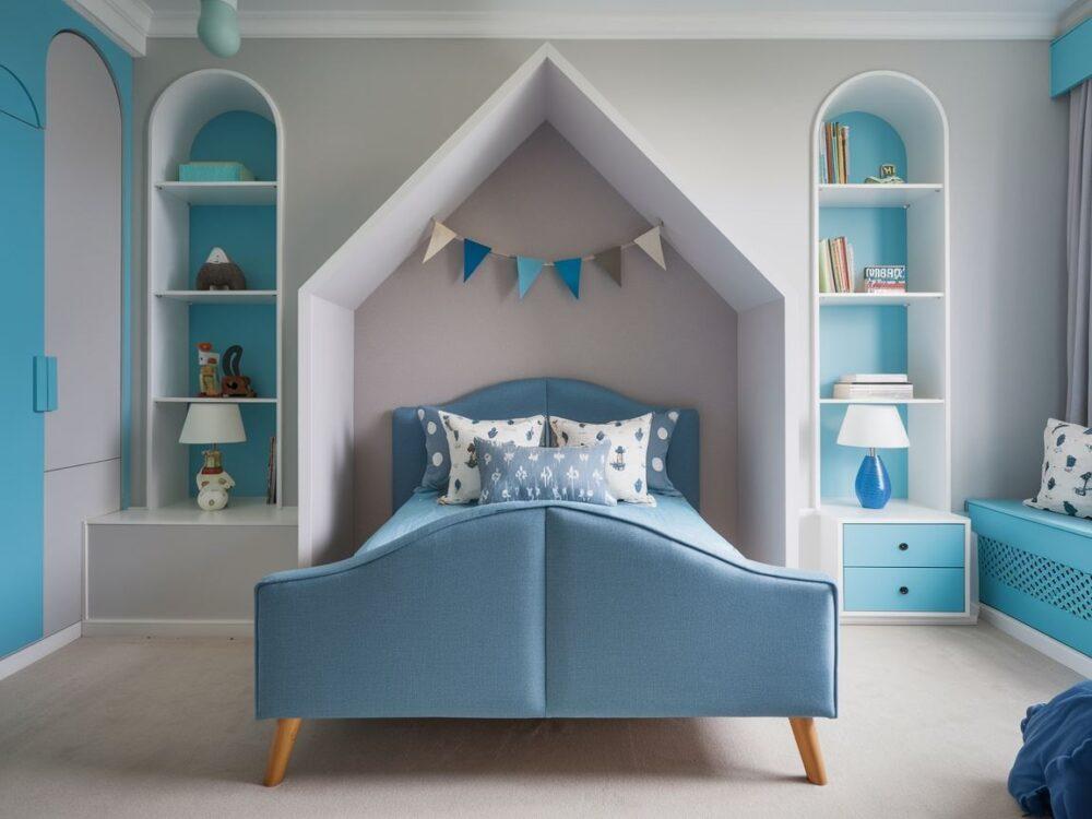 nowoczesne łóżko dziecięce