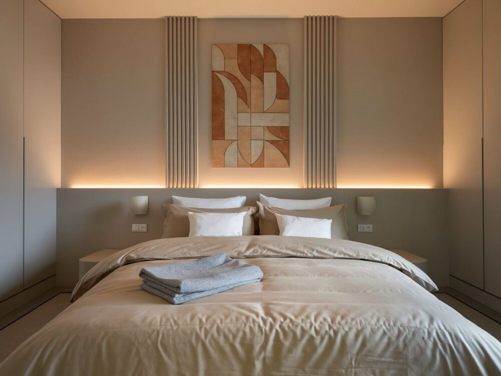 oświetlenie nad łóżkiem