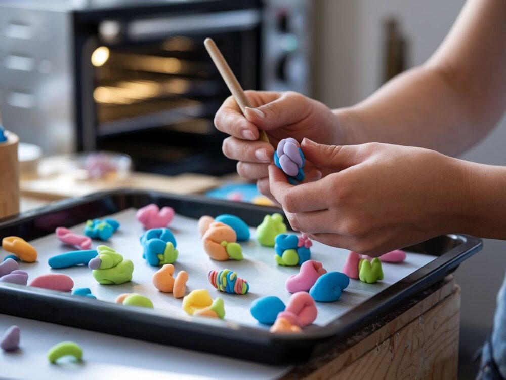 pieczenie modeliny w piekarniku