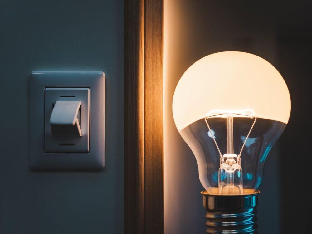 przełącznik światła wyłączony