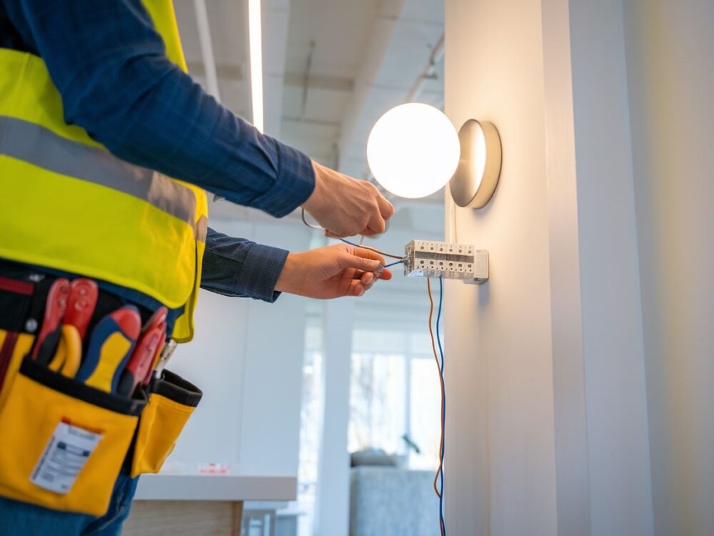 przewody elektryczne kinkiet