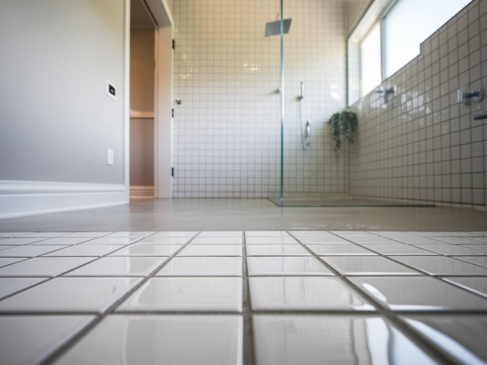 wykończenie płytek fugą