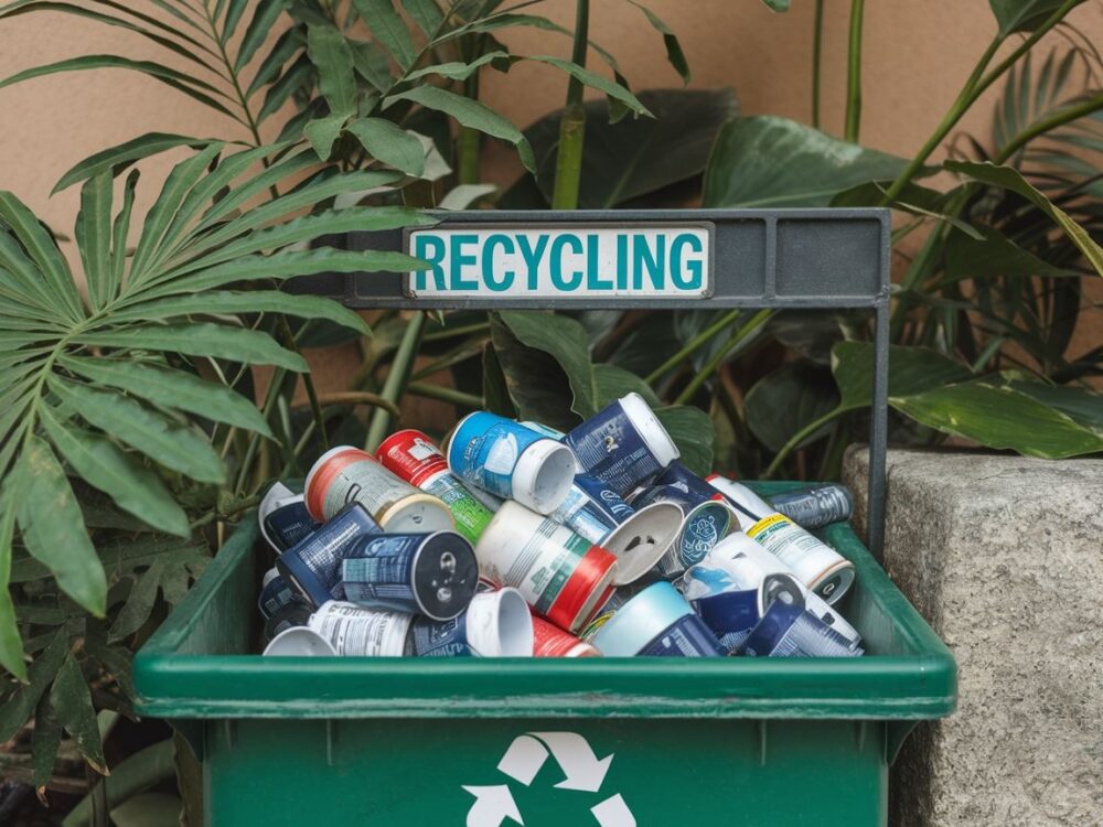 wyrzucanie dezodorantu