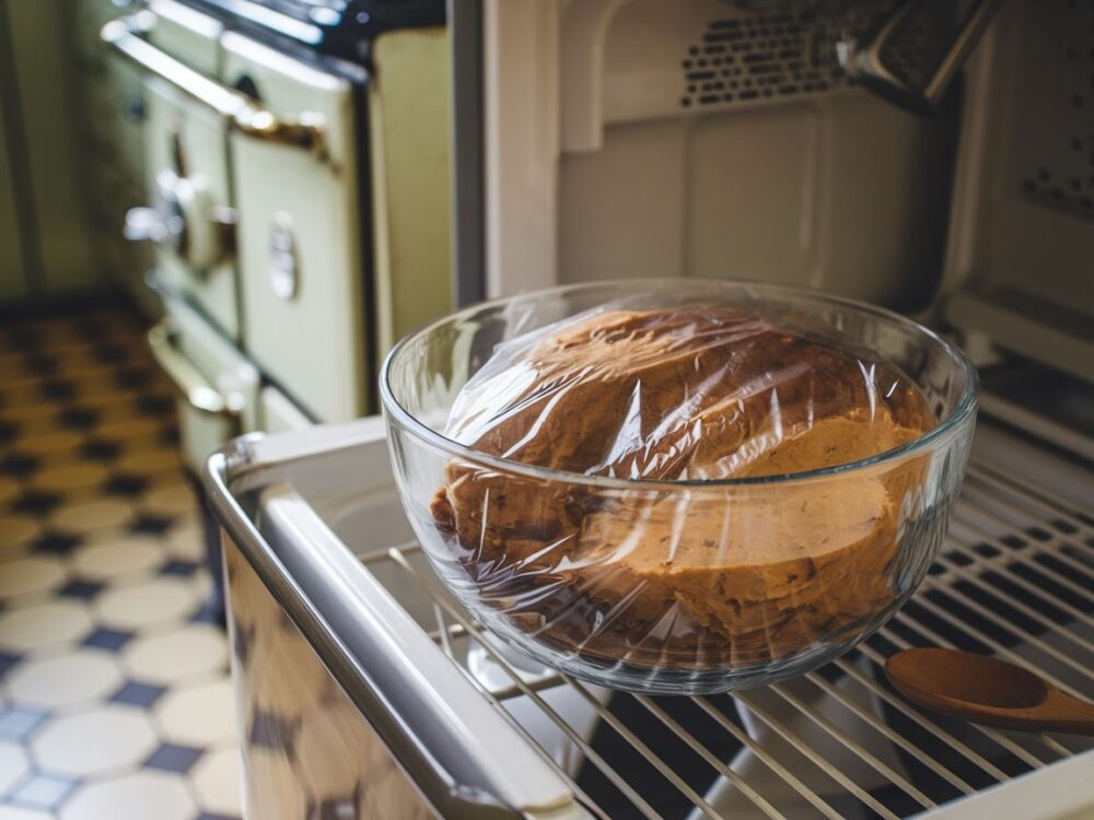 zawinięte ciasto piernikowe