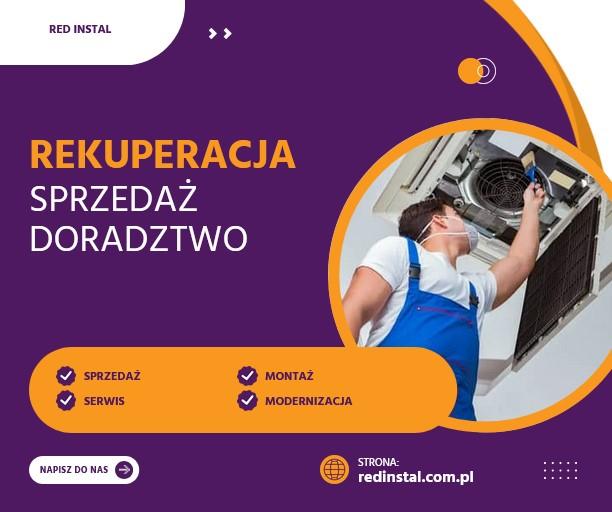 Instalacja rekuperacji w Bydgoszczy – Oferta RED Instal