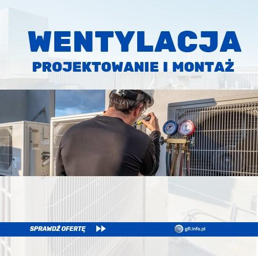 GFI – Projektowanie i montaż wentylacji grawitacyjnej w Grudziądzu